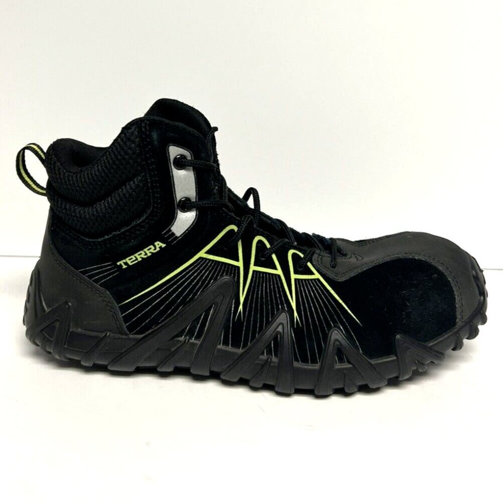 Terra Mens Spider X Mid Sneaker Black Size 9W